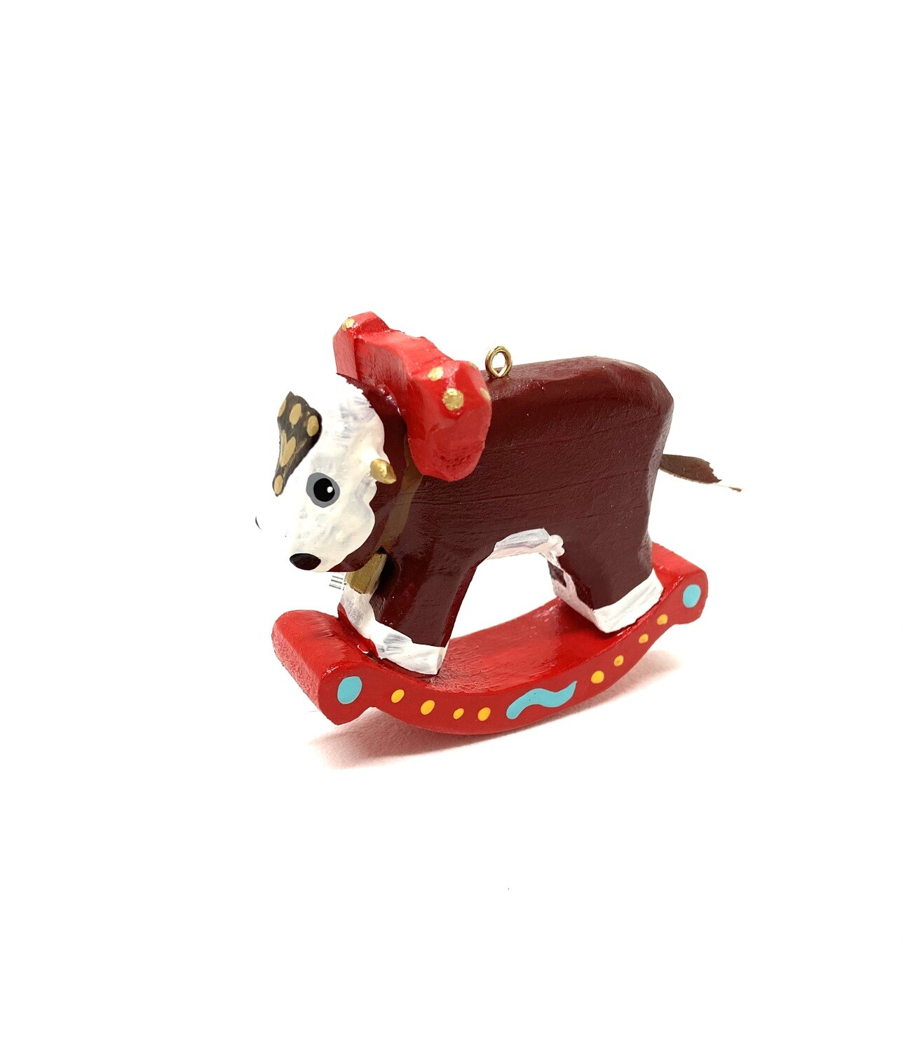 Rocking Ox Ornament- Timberdoodle