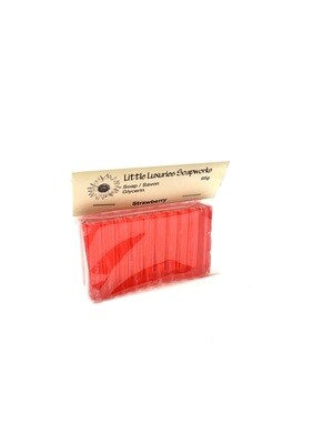 Strawberry Soap- Little Luxuries