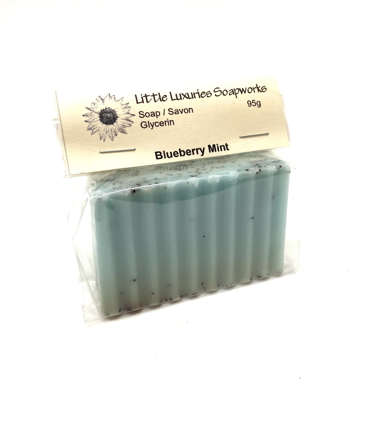 Blueberry Mint Soap- Little Luxuries