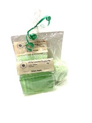 Green Apple Gift Bag- Little Luxuries