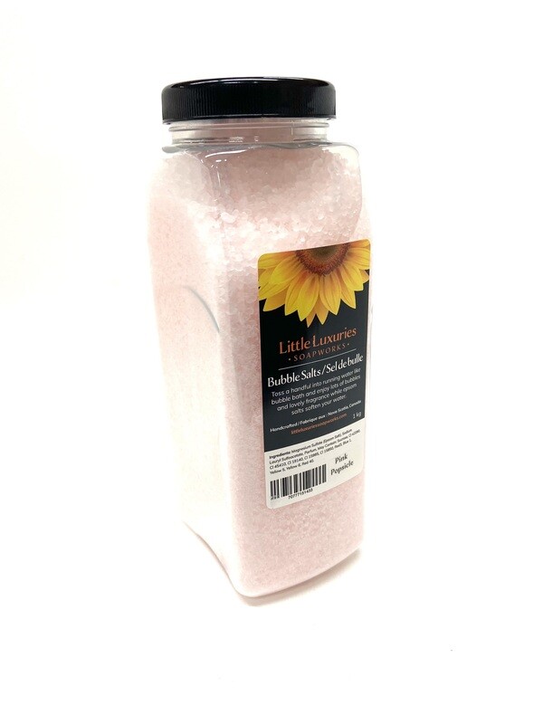 Pink Popsicle Bubble Salt- Little Luxuries