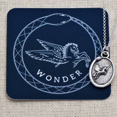 577- Pegasus Wonder Wax Seal Pendant