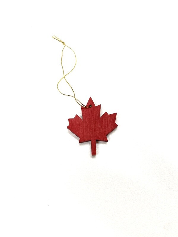 Maple Leaf Ornament- Jerry Walsh Maple Leaf Ornament- Jerry Walsh
