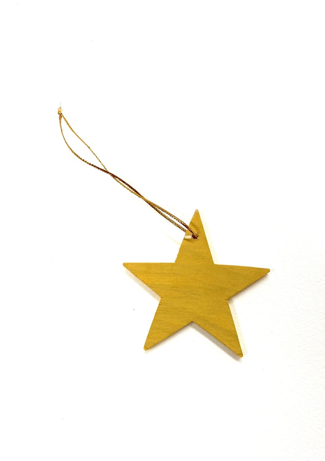 Yellow Star Ornament- Jerry Walsh 
