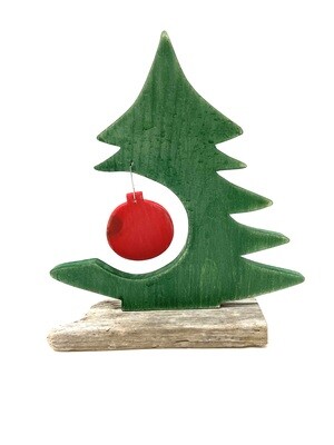 Tree With Bulb Ornament- Jerry Walsh
