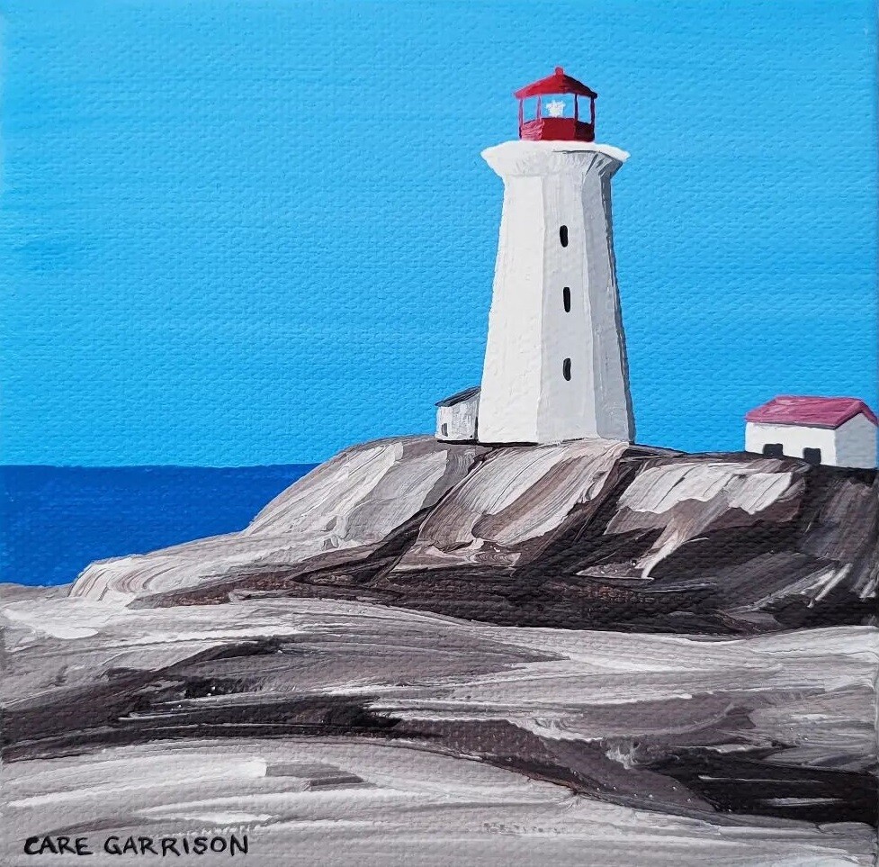Inspired by Peggy's Cove Lighthouse
