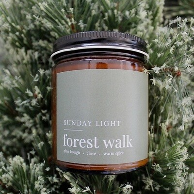 Forest Walk Candle- Sunday Light