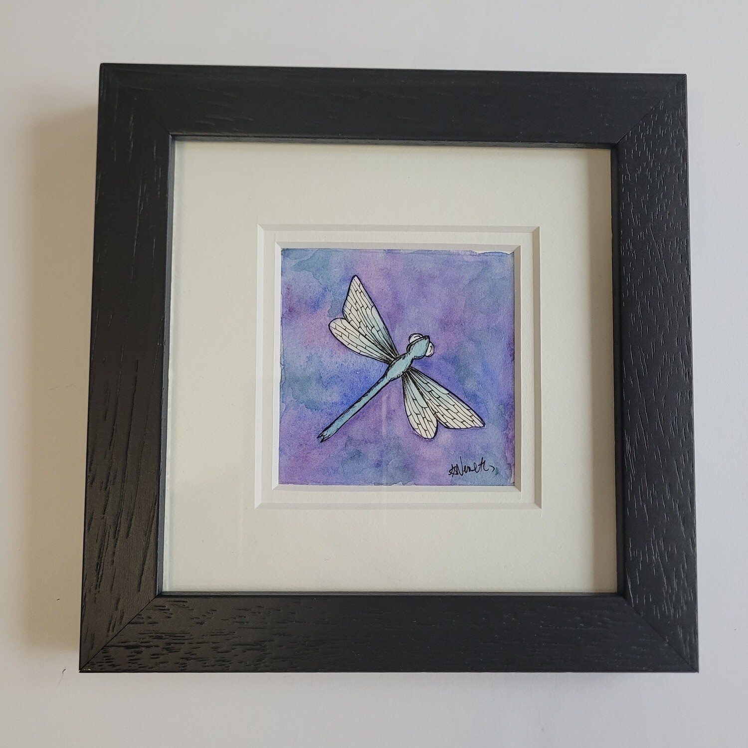 Small Watercolour Dragonfly