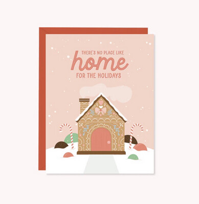 There's No Place Like Home For The Holidays Card 