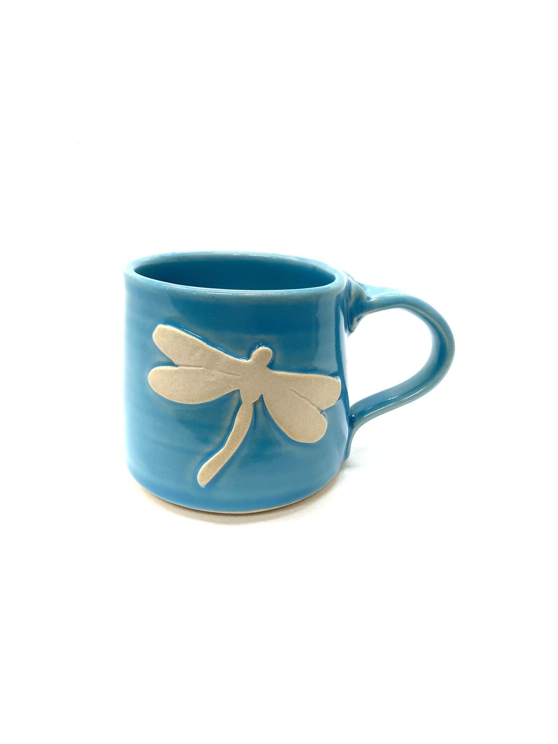 Sky Blue Dragonfly Mug- Ginette Arsenault