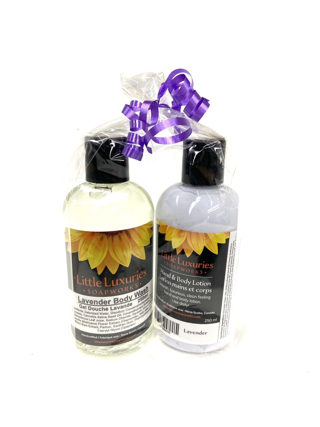 Lavender Body Wash and Lotion Set- Little Luxuries