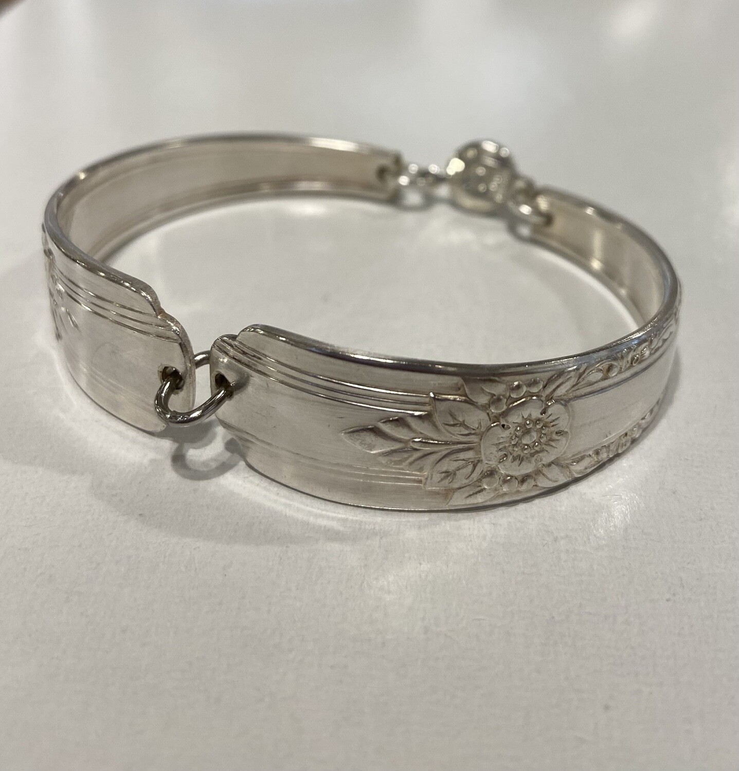 Medium Silverware Bracelet A- Hunter St. Silver Medium Silverware Bracelet A- Hunter St. Silver