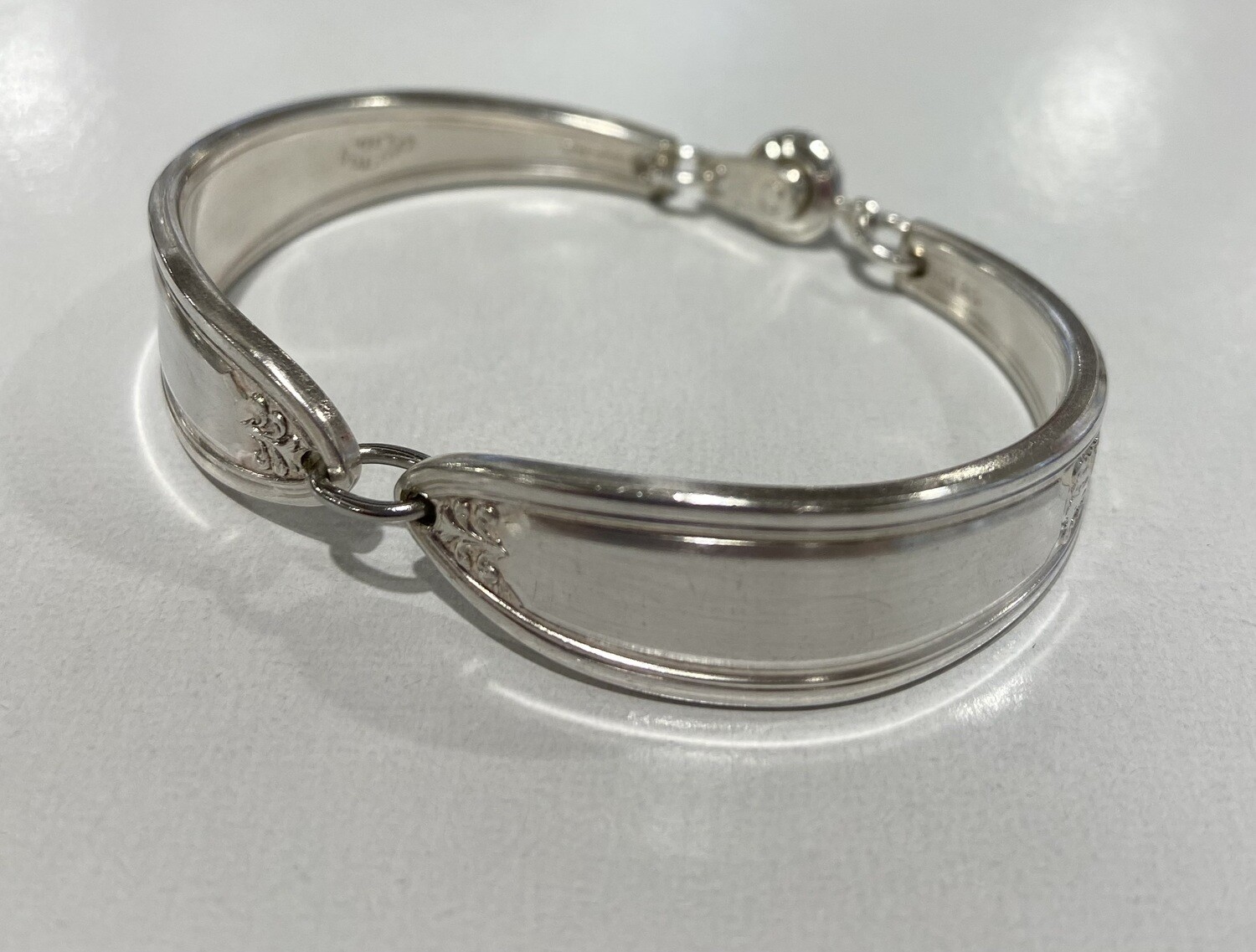 Small Silverware Bracelet D- Hunter St. Silver