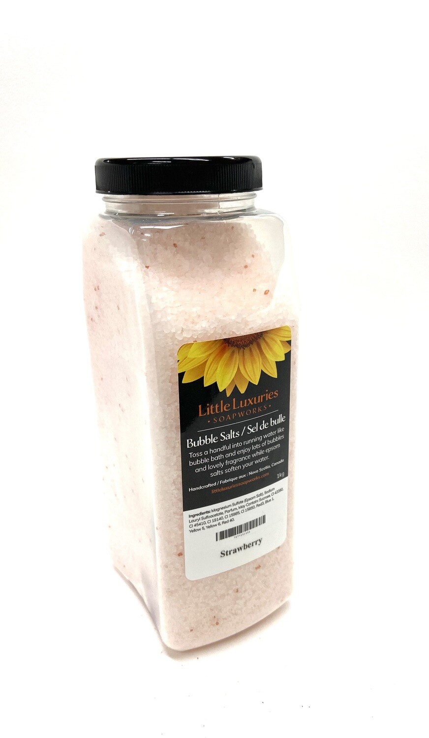 Strawberry Bubble Salt- Little Luxuries