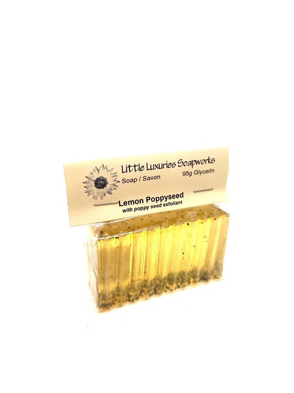 Lemon Poppyseed Soap- Little Luxuries