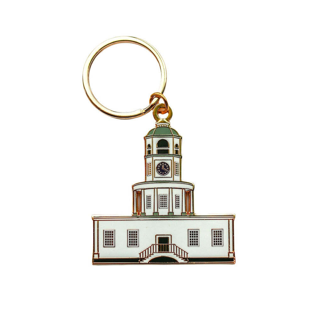 Clock Tower Keychain- Paper Hearts
