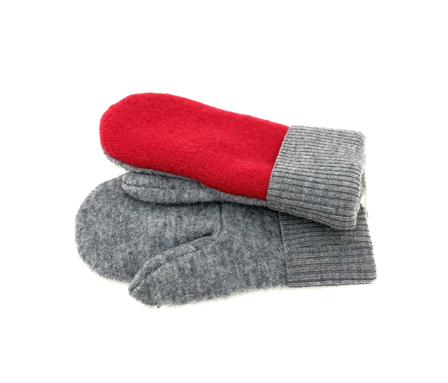 Small Red and Grey- Mary's Mittens