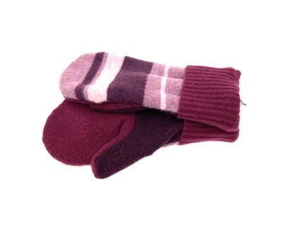 Large Purple Striped- Mary's Mittens
