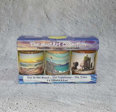 The MustArt Collection Box- Atlantic Mustard Mill