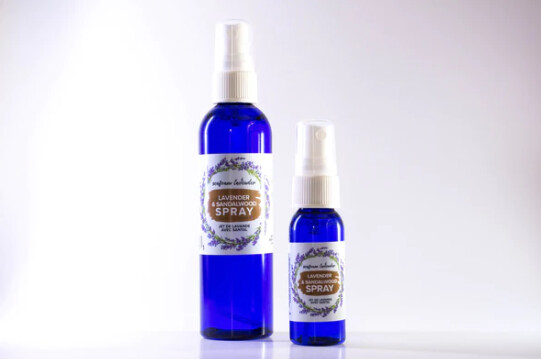 Large Lavender Sandalwood Spray- Seafoam Lavender