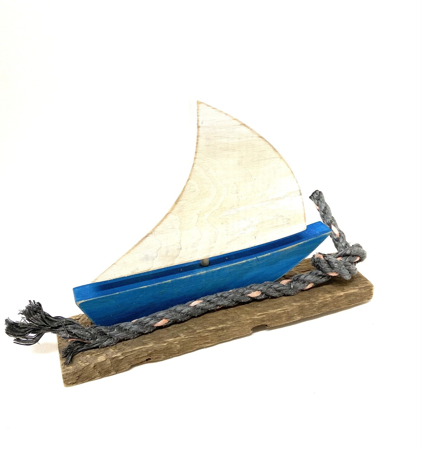 Large Blue Sailboat - Jerry Walsh