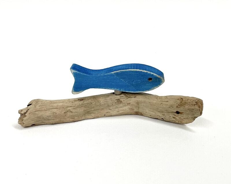 Blue Tiny Pocket Fish- Jerry Walsh
