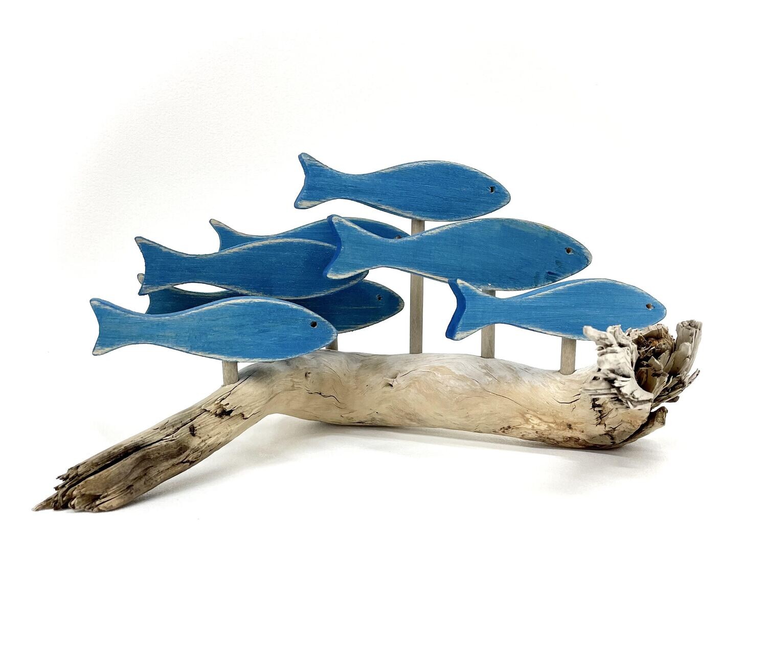 Dark Blue 7 Fish School - Jerry Walsh