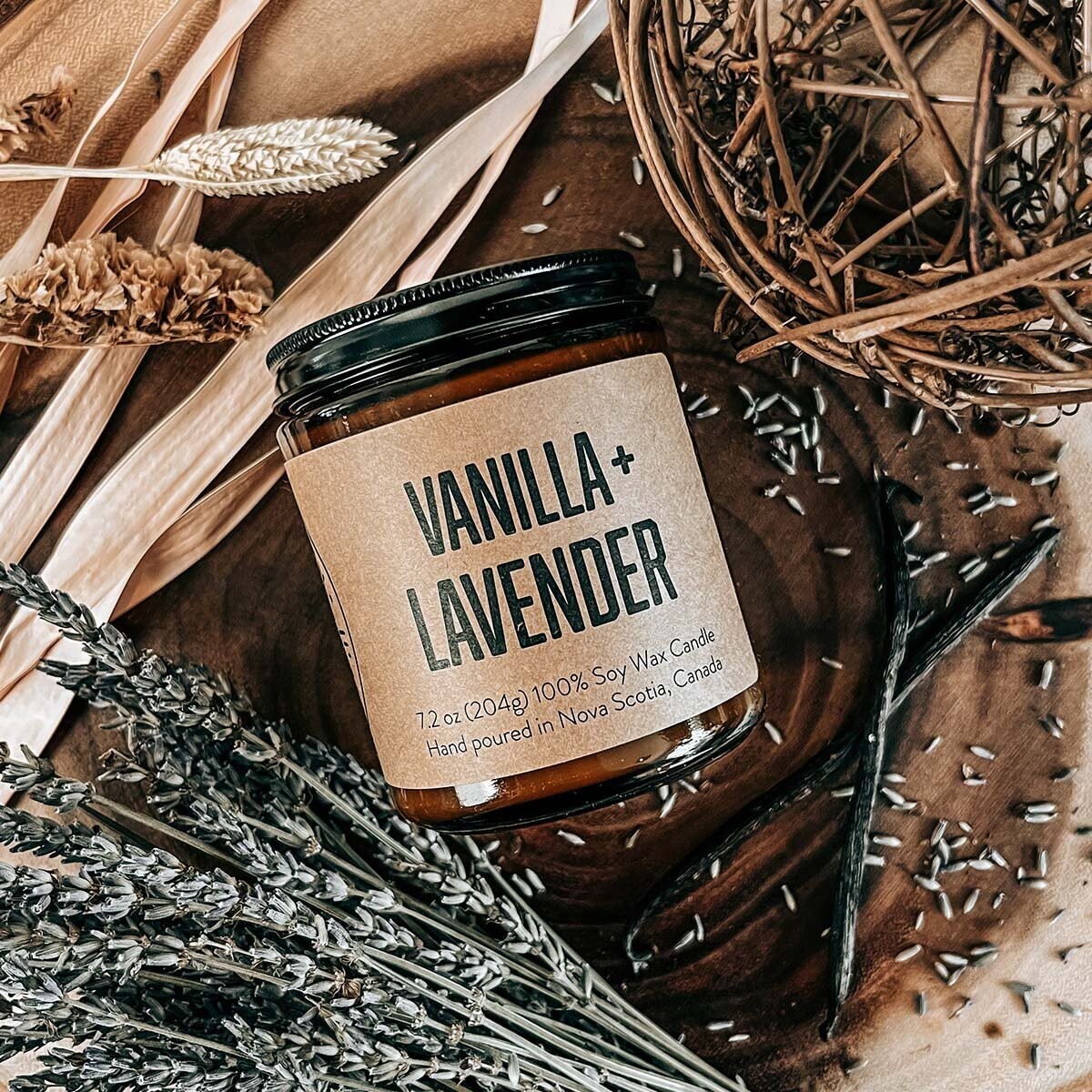 Lavender and Vanilla - Lawrencetown Candle Co