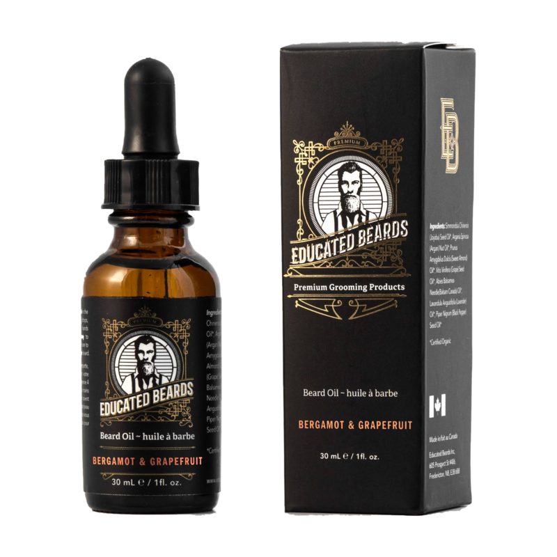 Bergamot and Grapefruit Beard Oil- Educated Beards