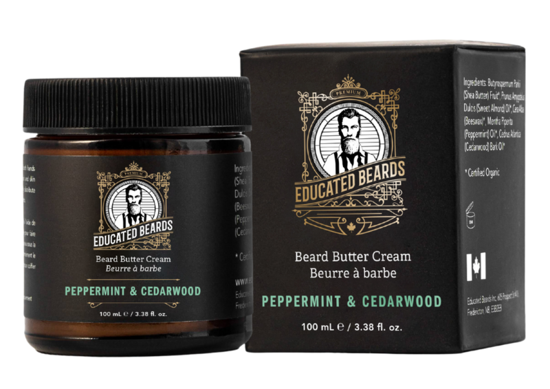 Peppermint and Cedarwood Beard Butter Cream- Educated Beards