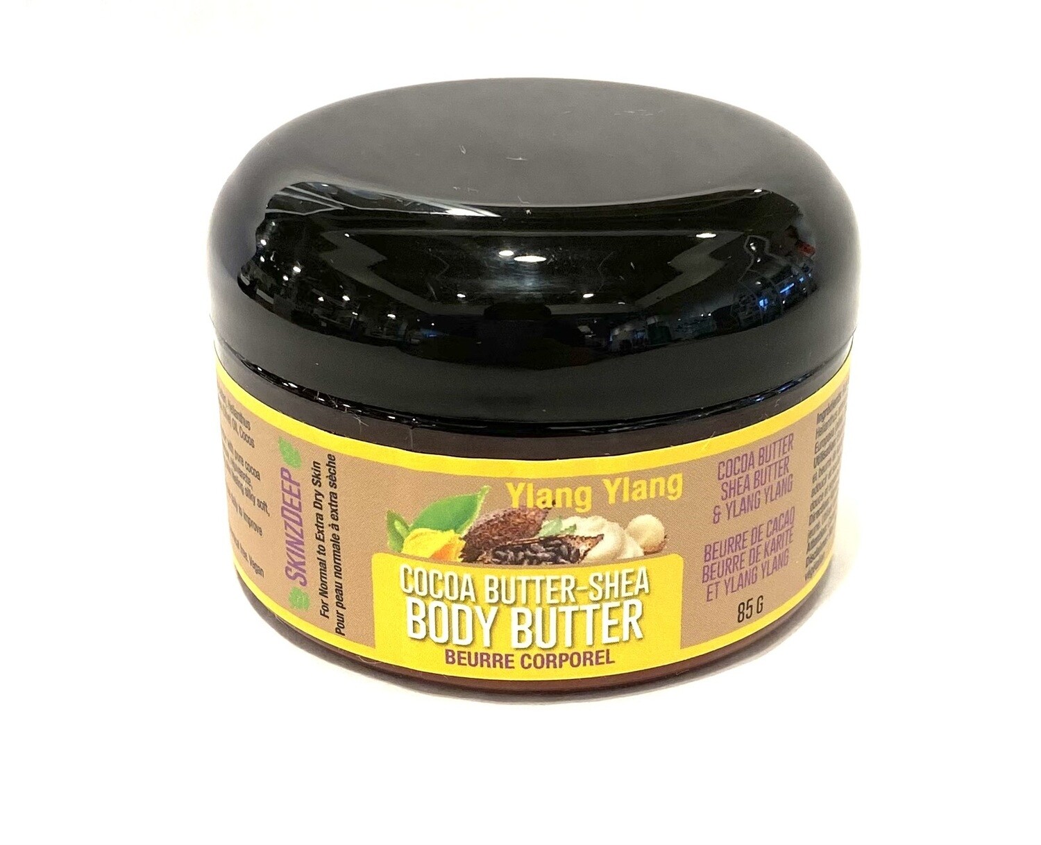 Ylang Ylang Cocoa Butter and Shea Body Butter- Simply Go Natural Cosmetics