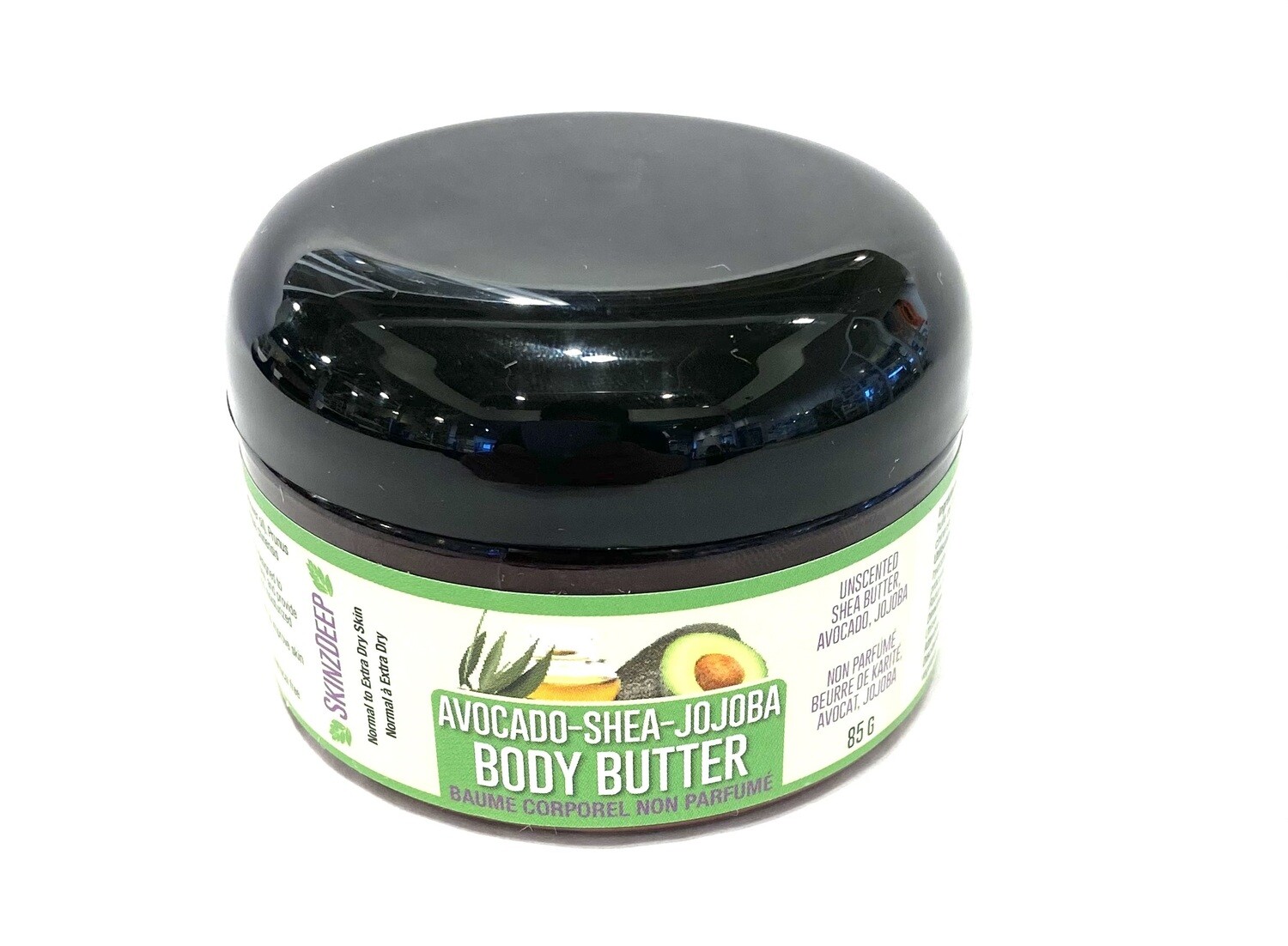 Unscented Avocado and Shea Body Butter- Simply Go Natural Cosmetics