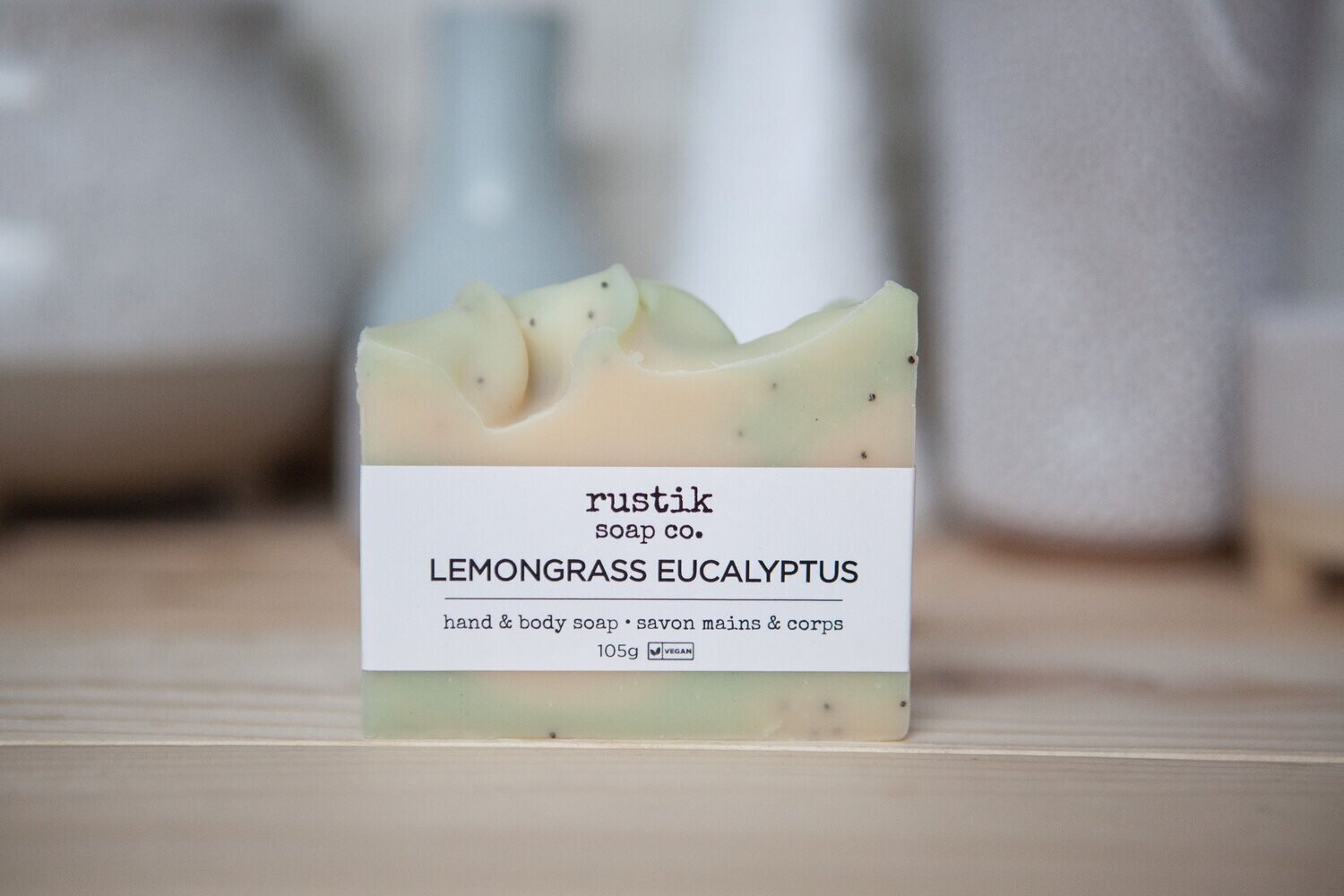 Lemongrass Eucalyptus- Rustik Soap