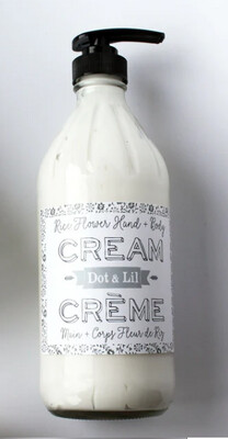 Rice Flower Hand and Body Cream- Dot & Lil