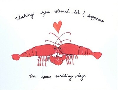 Lob and Happiness Wedding Card- Sarah Duggan