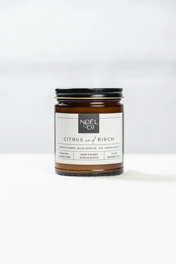Citrus and Birch Candle- Noel & Co.