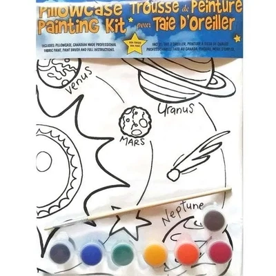Solar System Pillowcase Painting Kit