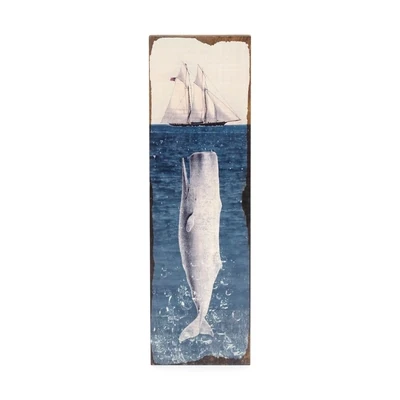 Moby Dick Timber Art Block