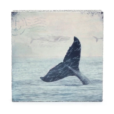 Whale Tail Mini Art Block