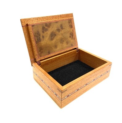 Medium Mahogany Jewellery Box- Tam Flemming