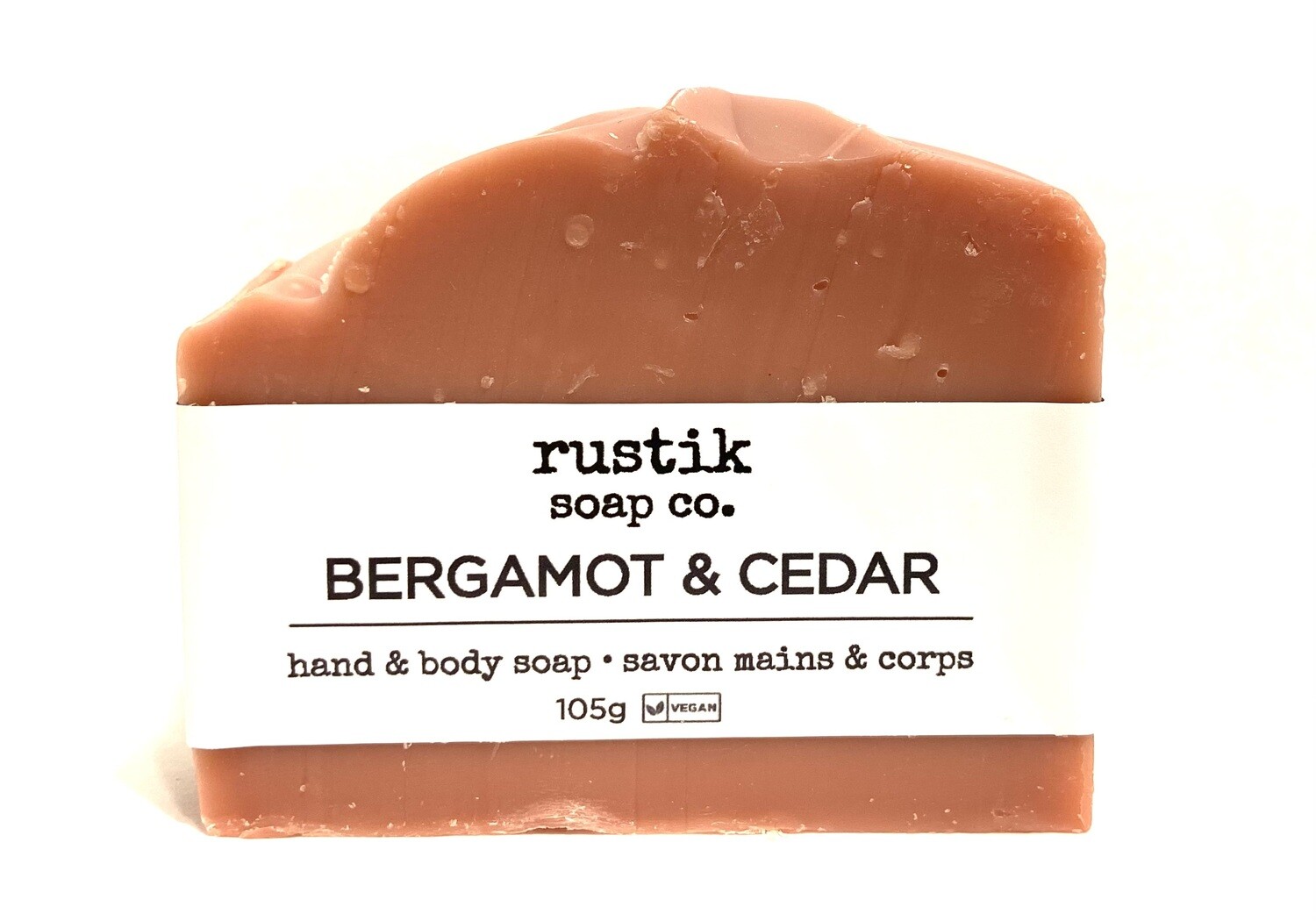 Bergamot and Cedar- Rustik Soap 