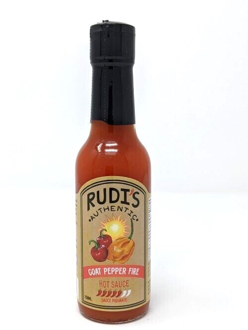 Goat Pepper Fire- Rudi's Hot Sauce