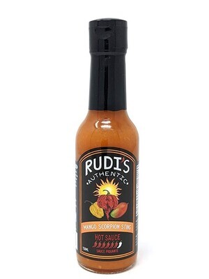 Mango Scorpion Sting- Rudi&#39;s Hot Sauce