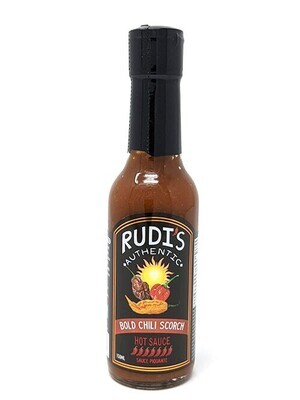 Bold Chili Scorch- Rudi&#39;s Hot Sauce