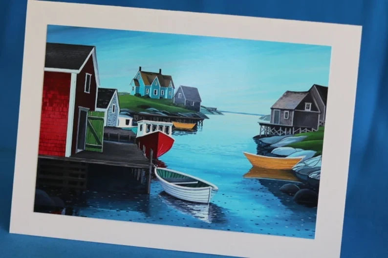 At Peggy's Cove Card- Andrew Meredith 