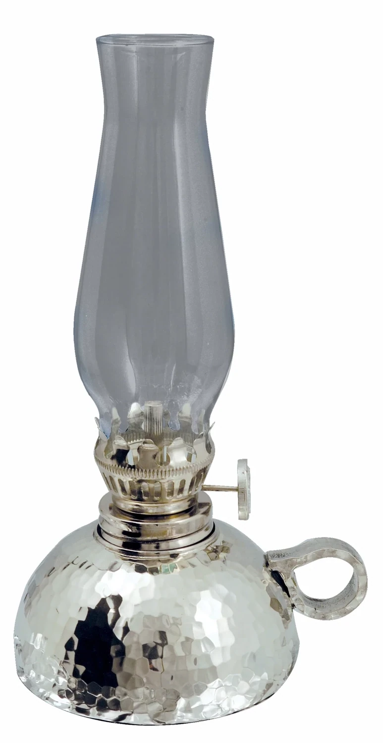Pewter Oil Lamp #1112