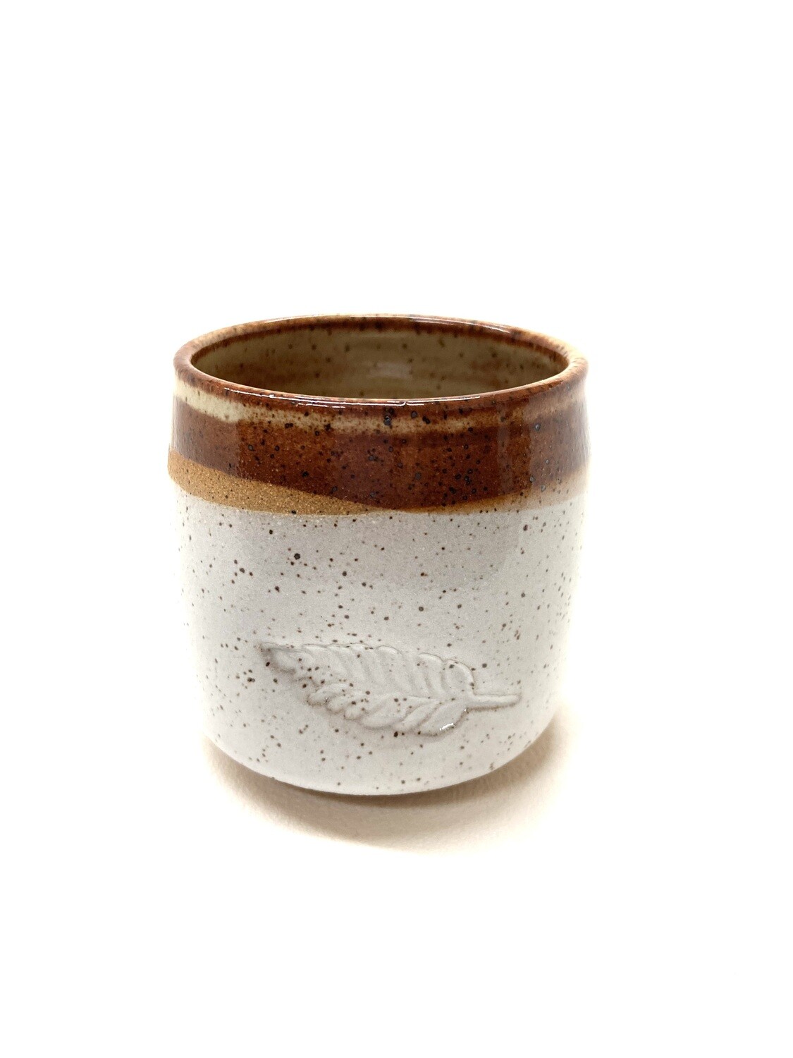 Brown / White Tumbler (small)- Andrea Puszkar