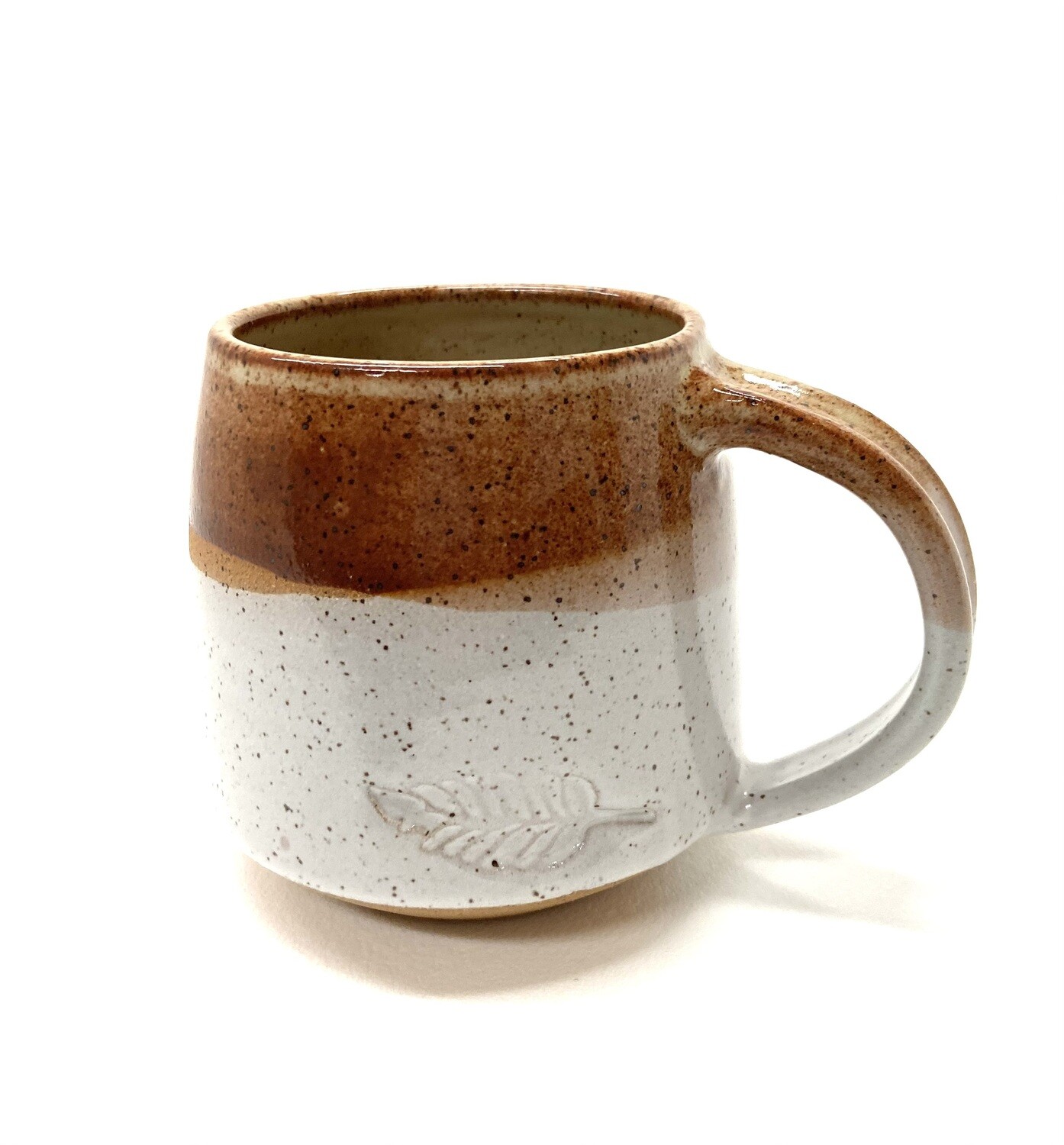 Brown / White Mug- Andrea Puszkar