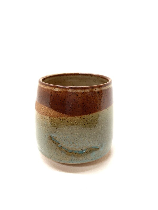 Brown / Blue Tumbler - Andrea Puszkar