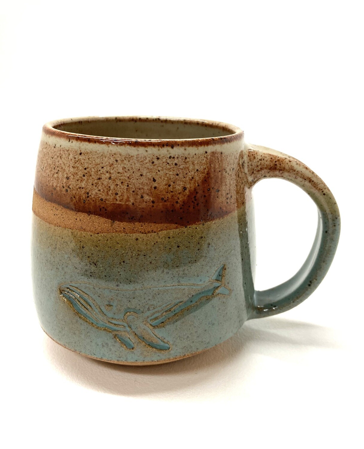 Brown / Blue Mug Andrea Puszkar 